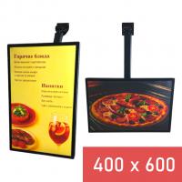 Световая панель подвесная к потолку (400 x 600) 16W, напряжение 220В, без адаптера