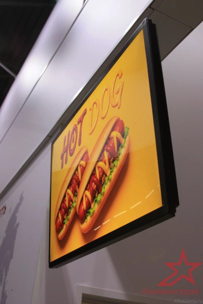 Световая панель подвесная к потолку (400 x 600) 16W, напряжение 220В, без адаптера