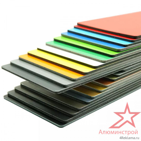 Алюминиевая композитная панель 3 мм (0.21) 1220х4000 серия Классик