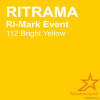 Цветная пленка Ri-Mark Event 112 Bright Yellow 1,22х50