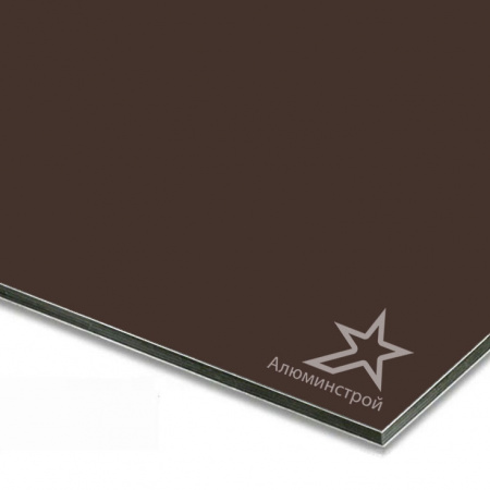 Алюминиевая композитная панель FR 4 мм (0.4) 1220х4000 серия Классик RAL 8017