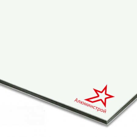 Алюминиевая композитная панель FR 4 мм (0.4) 1220х4000 серия Классик RAL 9003