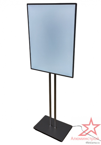 Стойка со световой панелью A2 (435 x 600мм) с блоком питания 1.5А